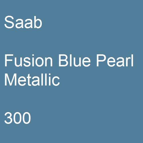 Saab, Fusion Blue Pearl Metallic, 300.